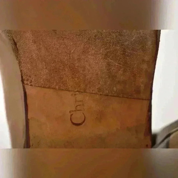 1970S CHRISTIAN DIOR BEIGE  CALFSKIN LEATHER TASSEL ALMOND TOE LOAFERS 9US ITALY - Picture 8 of 12